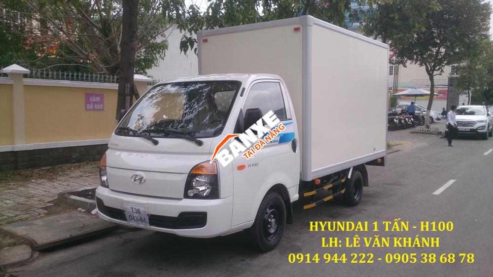 Xe tải 1 tấn Hyundai Porter H100 nhập khẩu hỗ trợ 8 triệu phí trước bạ tại Hyundai Sông Hàn Đà Nẵng