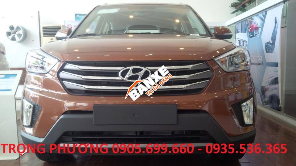 Hyundai Creta nhập khẩu Đà Nẵng , màu nâu, nhập khẩu nguyên chiếc, 786tr
