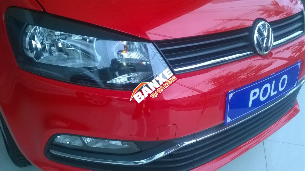 Bán xe Volkswagen Polo 6AT sản xuất 2015, màu đỏ, nhập khẩu, giá tốt